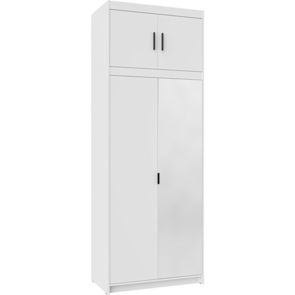 ELENI 2D1L biela skrinka so zrkadlom - Image 2