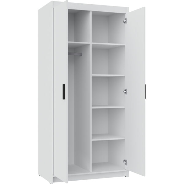 ELENI 2D biela skriňa so zrkadlom - Image 7