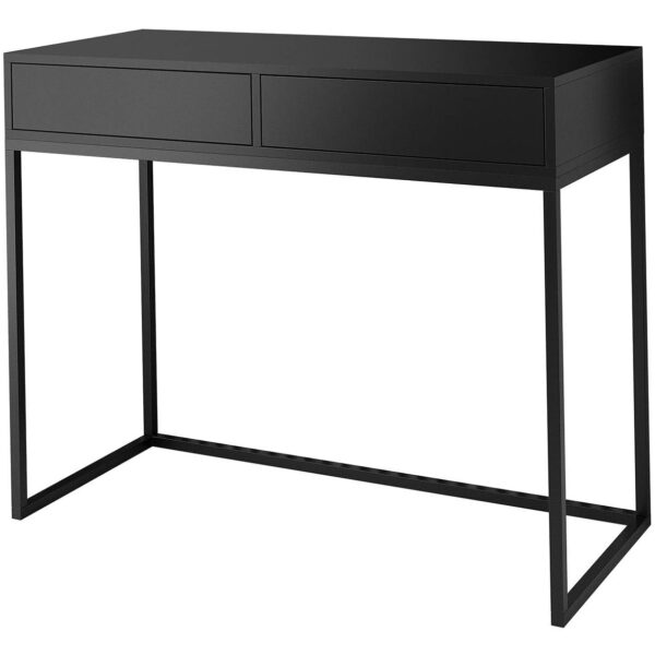 Toaletní stolek ALICANTE 80cm černá / černá
