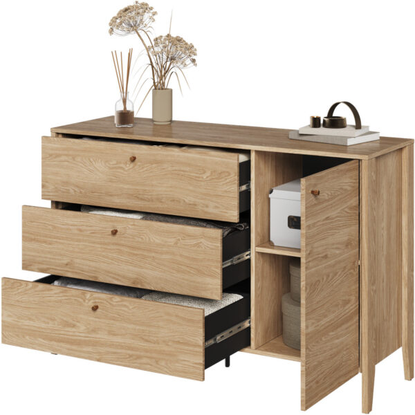 COZY CZ04 olejodubová komoda - Image 3