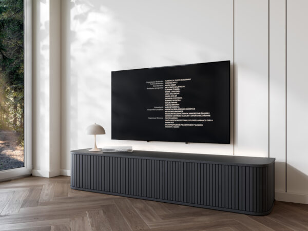 RTV komoda ZYLIO 165 čierna - Image 4