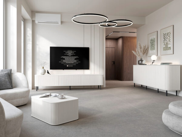 RTV komoda ZYLIO 215N biela - Image 7