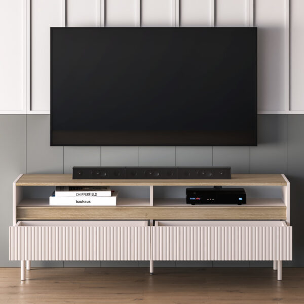 RTV ERMITE 07 kašmír / dub cremona komoda - Image 6
