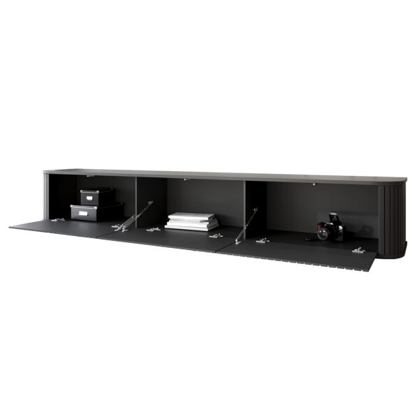 RTV komoda ZYLIO 215 čierna - Image 3