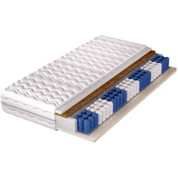 Matrac 120x200 LILO vreckový latex kokos