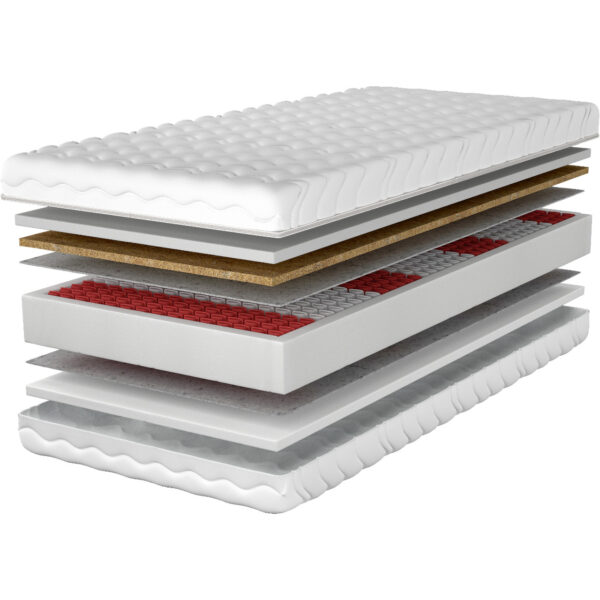 Matrac 160x200 TORA multipocket kokos - Image 3