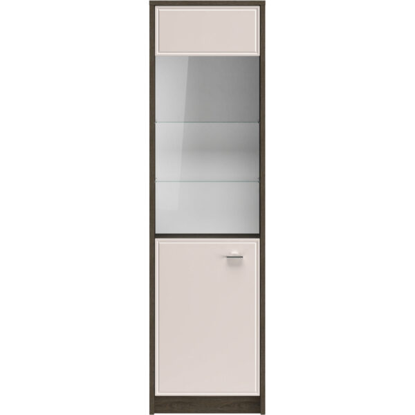 AVANTI 02 tmavý dubový veterný mlyn / kašmírová vitrína - Image 2