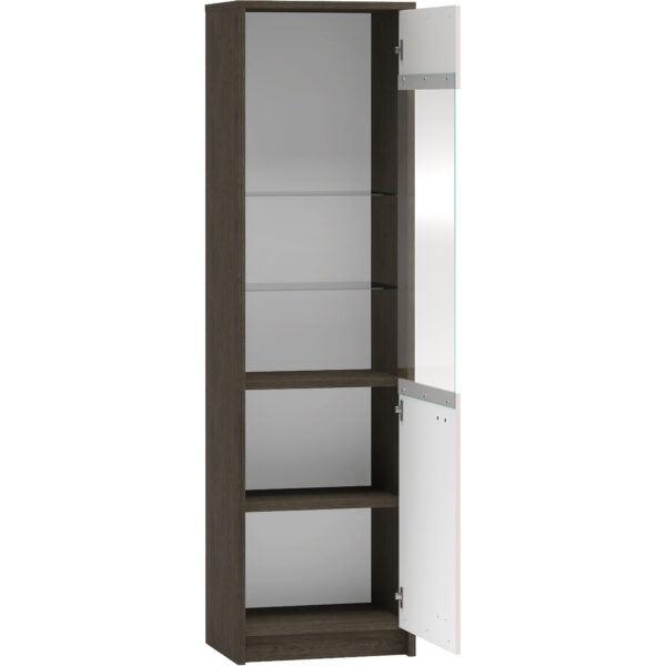 AVANTI 02 tmavý dubový veterný mlyn / kašmírová vitrína - Image 3
