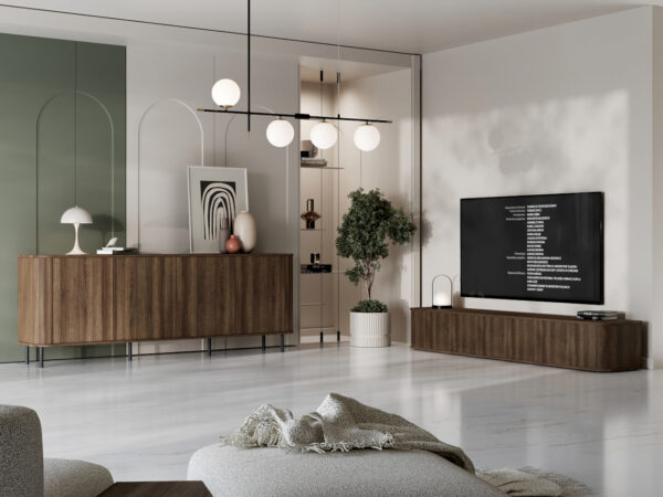 RTV komoda AZELIO 215 dub barock - Image 6