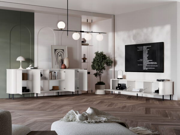 4DN AZELIO biela komoda - Image 7