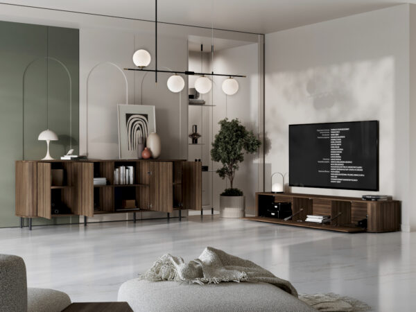 RTV komoda AZELIO 215 dub barock - Image 7