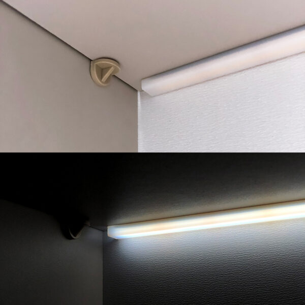 LED osvetlenie pre bielu vitrínu FIGO - Image 7