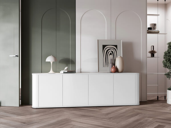 4D AZELIO biela komoda - Image 4