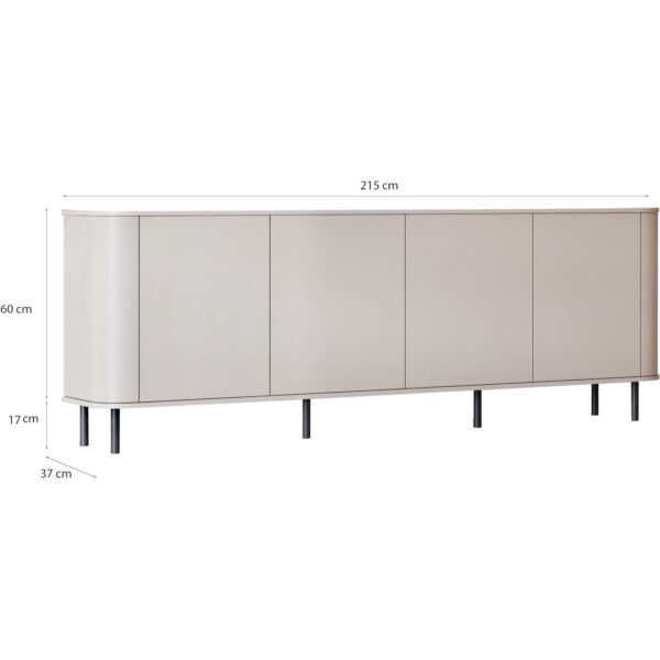4DN AZELIO kašmírová komoda - Image 3