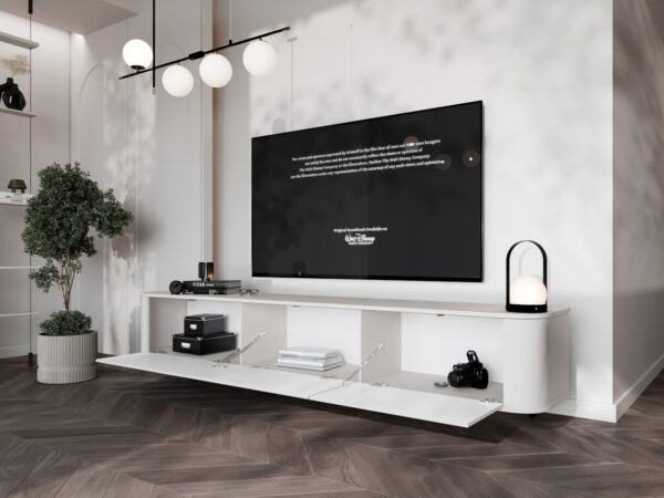 RTV závesná komoda AZELIO 215 biela - Image 5