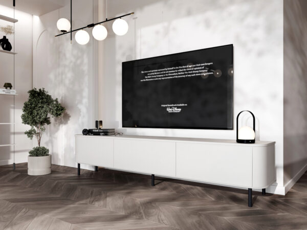 RTV komoda AZELIO 215N biela - Image 4