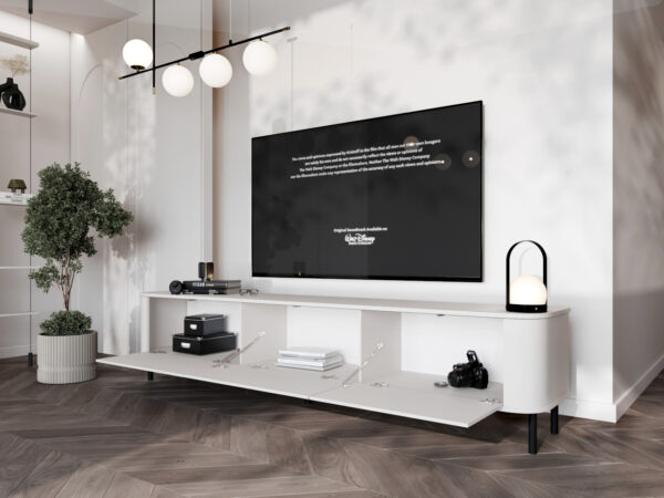 RTV komoda AZELIO 215N biela - Image 5