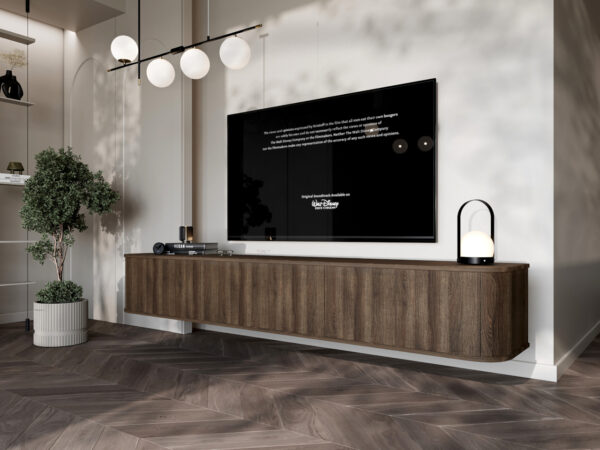 RTV závesná komoda AZELIO 215 dubový barock - Image 4