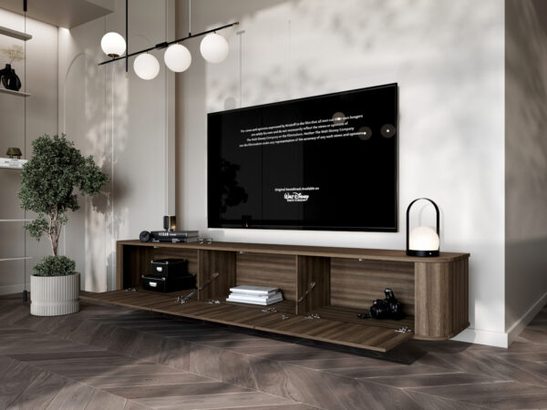 RTV závesná komoda AZELIO 215 dubový barock - Image 5