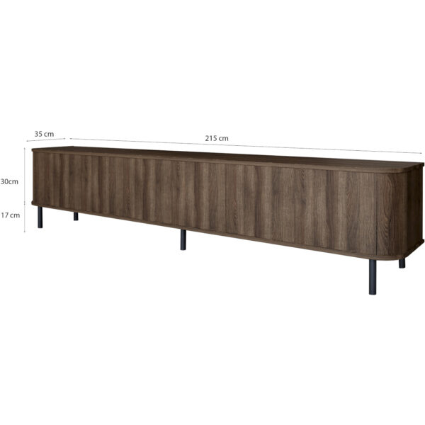 RTV komoda AZELIO 215N dub barock - Image 3